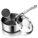 Snowclad 1.5-Quart Hybrid Nonstick Saucepan with Lid for $18 w/ Prime + free shipping w/ Prime