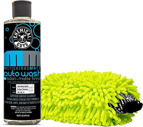 Chemical Guys Meticulous Matte Car Wash Soap and Mitt 2-Piece Bundle: $21.08 Chemical Guys Meticulous Matte Car Wash Soap and Mitt 2-Piece Bundle: $21.08