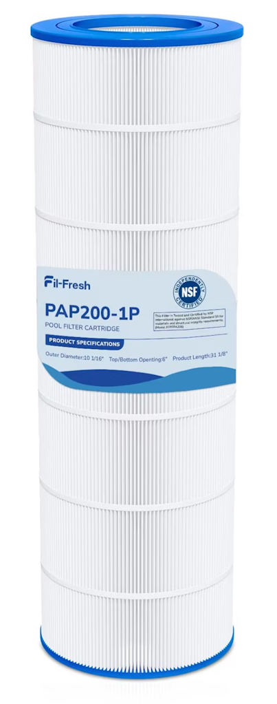 Fil-Fresh CC200 Pool Filter Cartridge: $39.99 Fil-Fresh CC200 Pool Filter Cartridge: $39.99