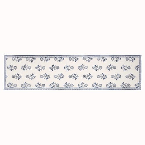 Mud Pie Block Print Cotton Kitchen Table Runner: $31.50