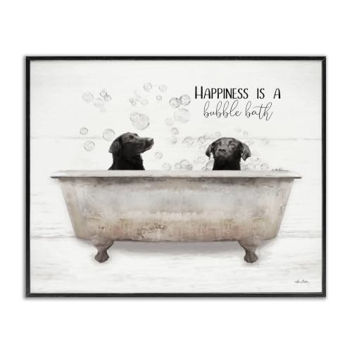 Bubble Bath Dogs Bathroom Humor 11 x 14-Inch Framed Giclée Print: $15.40 Bubble Bath Dogs Bathroom Humor 11 x 14-Inch Framed Giclée Print: $15.40