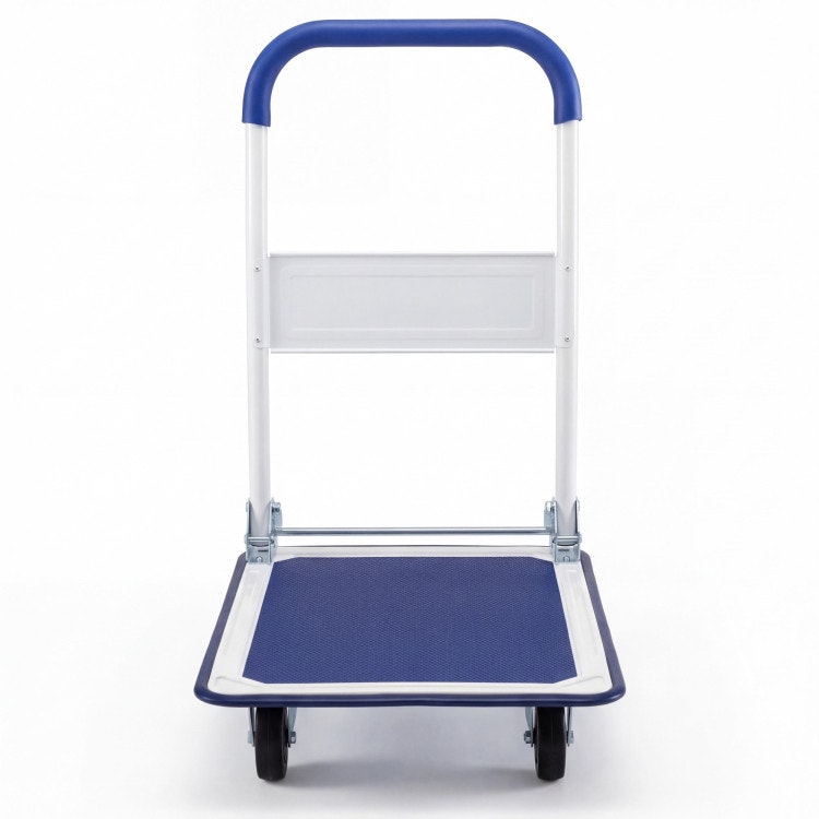 Costway Folding Platform Hand Truck w/ Collapsible Bed & 4 Wheels: $45