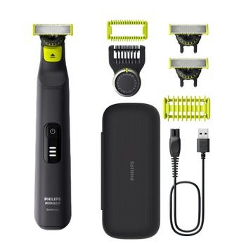 Philips Norelco OneBlade 360 Pro Face & Body Hybrid Electric Trimmer & Shaver: $60 Philips Norelco OneBlade 360 Pro Face & Body Hybrid Electric Trimmer & Shaver: $60