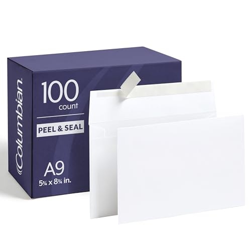 Columbian A9 Mailing Envelopes 100-Pack: $8.79