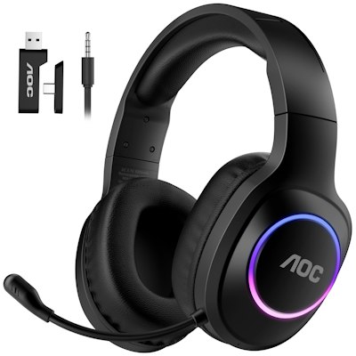 AOC Wireless Gaming Headset for $40 + free shipping