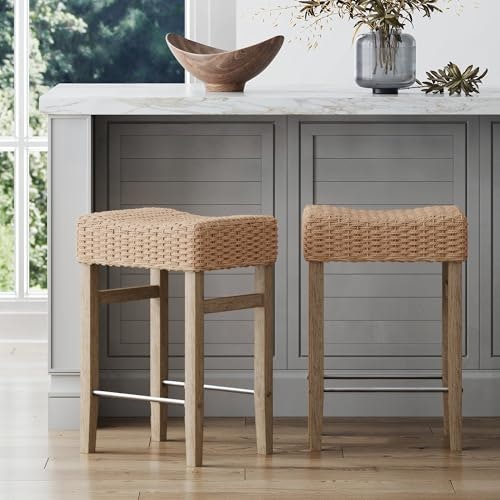 Nathan James Harvey Rattan Bar Stool 4-Pack: $407.99 Nathan James Harvey Rattan Bar Stool 4-Pack: $407.99