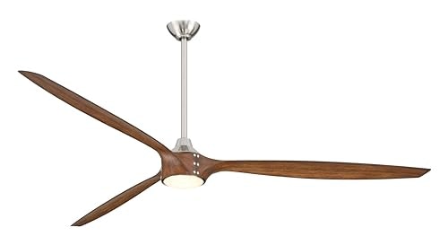 Minka-Aire F763L-BN/DK Pierce 84-Inch 3-Blade LED Smart Ceiling Fan: $463.20 Minka-Aire F763L-BN/DK Pierce 84-Inch 3-Blade LED Smart Ceiling Fan: $463.20