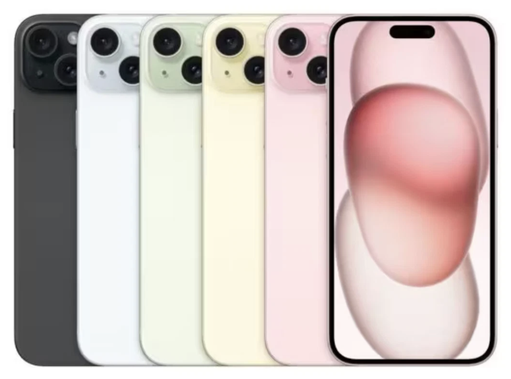 Certified Refurb Unlocked Apple iPhone 15 128GB Smartphone: $375