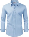Alimens & Gentle Men's Regular Fit Stretch Dress Shirt for $15 + free shipping w/ Prime