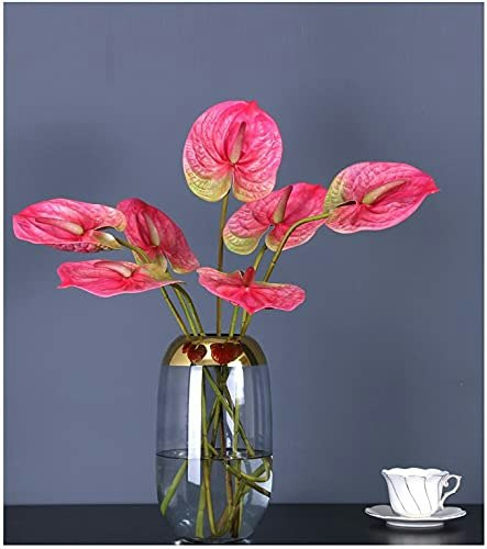 Joson 27-inch Artificial Anthurium Lily Flowers 6-Pack: $15.99 Joson 27-inch Artificial Anthurium Lily Flowers 6-Pack: $15.99