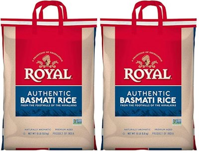 Royal 15-lb. Basmati White Rice 2-Pack for $28 via Sub & Save + free shipping