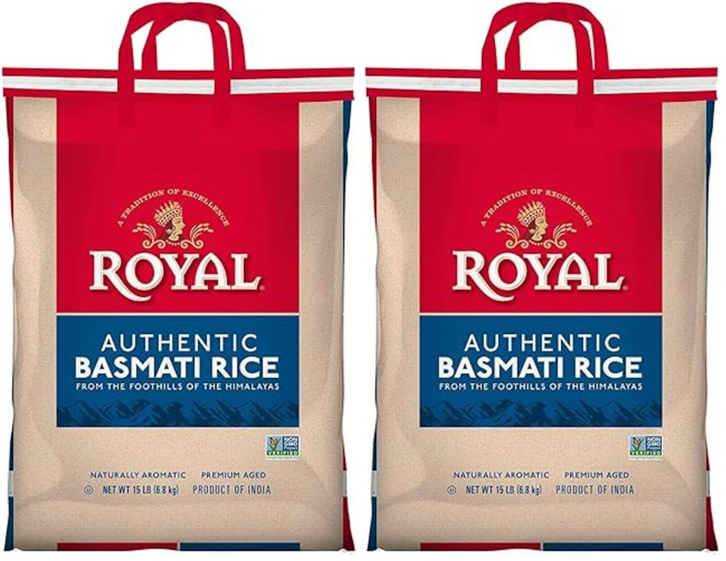 Royal 15-lb. Basmati White Rice 2-Pack: $28 via Sub & Save
