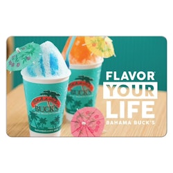 Bahama Buck's $30 Gift Card Multi-Pack for $21 + free shipping