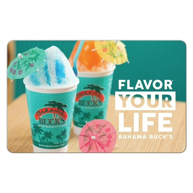 Bahama Buck's $30 Gift Card Multi-Pack: $21