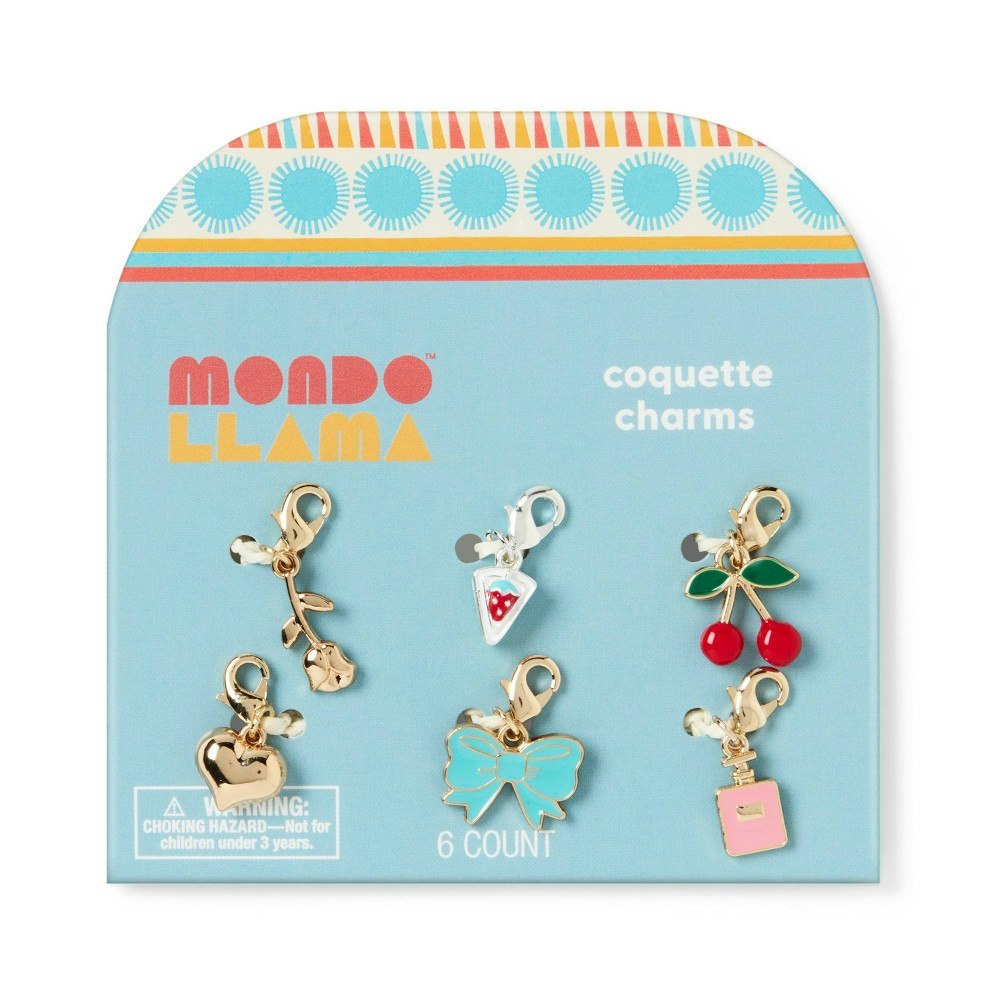 Mondo Llama Coquette Icon Charms 6-Pack: $5