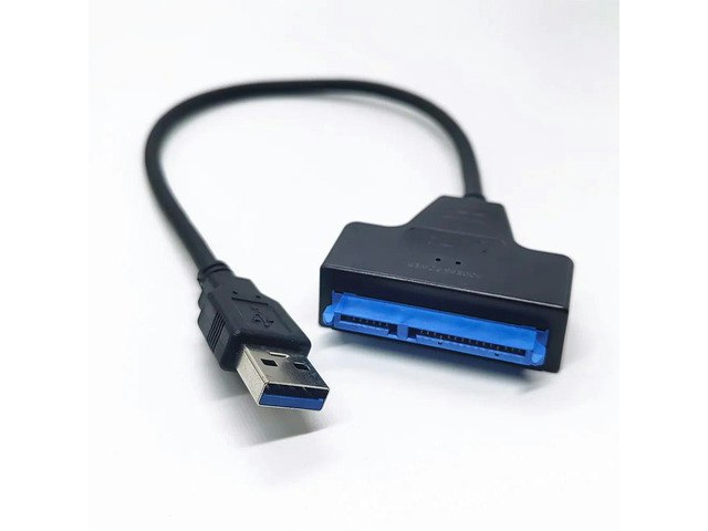SATA to USB 3.0 Adapter for 2.5-Inch HDD and SSD: $11.07