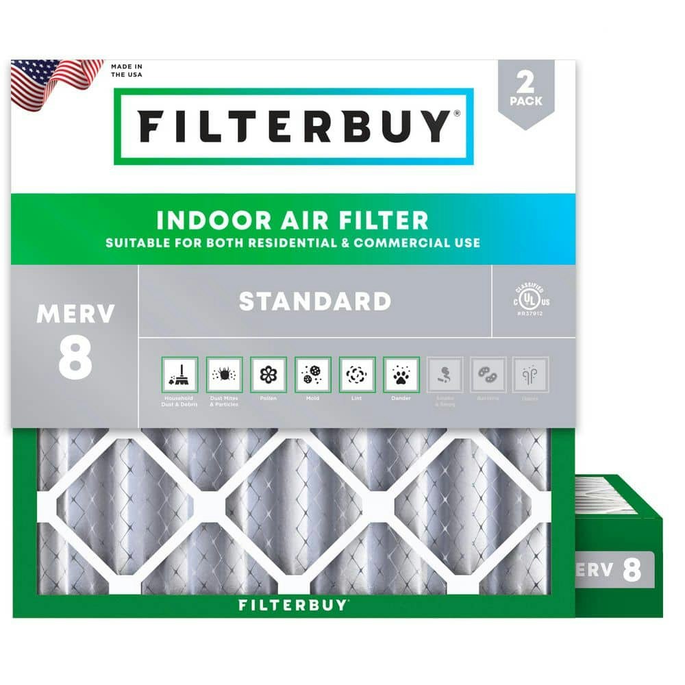 11.25" x 11.25" x 4" MERV 8 Pleated HVAC Air Filter 2-Pack: $50.98 11.25" x 11.25" x 4" MERV 8 Pleated HVAC Air Filter 2-Pack: $50.98