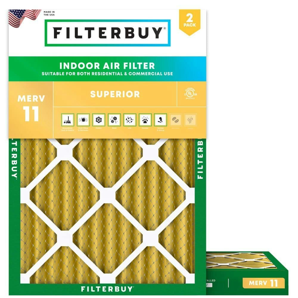 21.5" x 26" x 2" MERV 11 Allergen Defense Pleated Furnace Air Filter 2-Pack: $60.98 21.5" x 26" x 2" MERV 11 Allergen Defense Pleated Furnace Air Filter 2-Pack: $60.98
