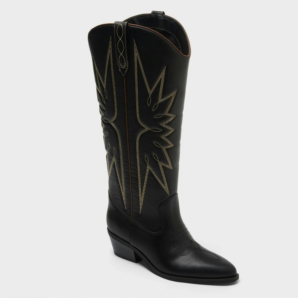 Universal Thread Women's Lissie Wide Calf Tall Boots: $55 Universal Thread Women's Lissie Wide Calf Tall Boots: $55