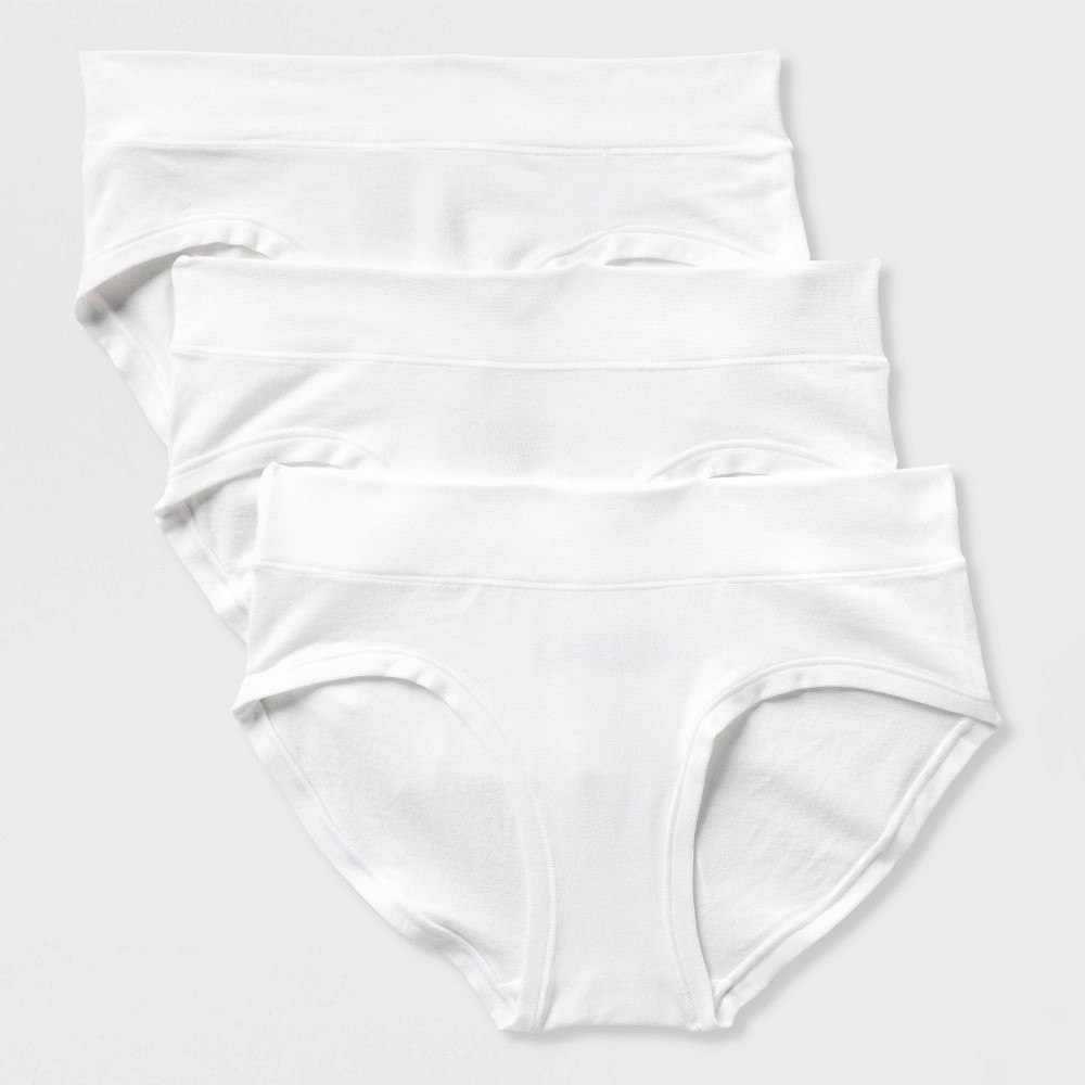 Auden Women's Cotton Stretch Hipster Underwear 3-Pack: $15 Auden Women's Cotton Stretch Hipster Underwear 3-Pack: $15