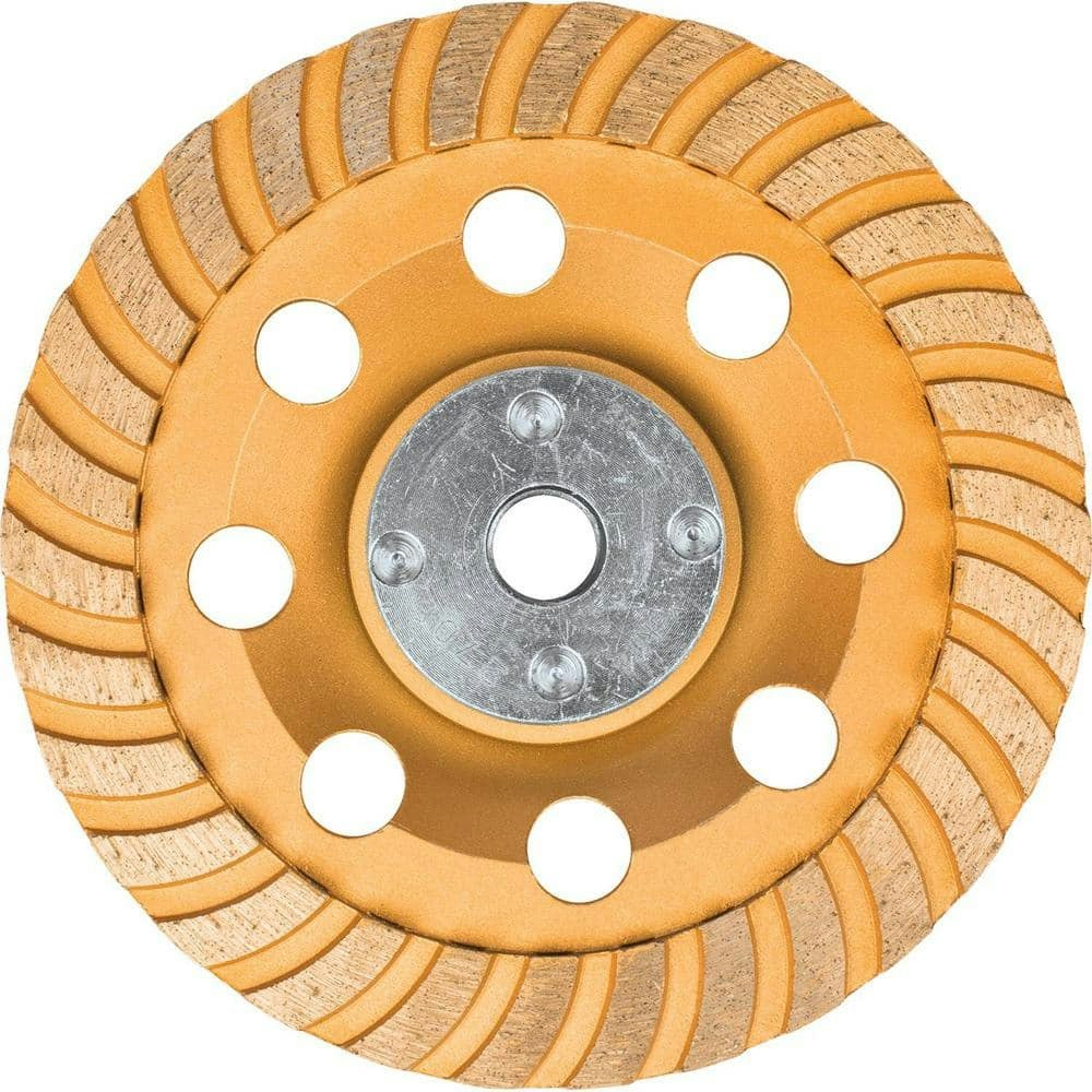 5-inch Turbo Low-Vibration Diamond Cup Wheel: $104.97 5-inch Turbo Low-Vibration Diamond Cup Wheel: $104.97