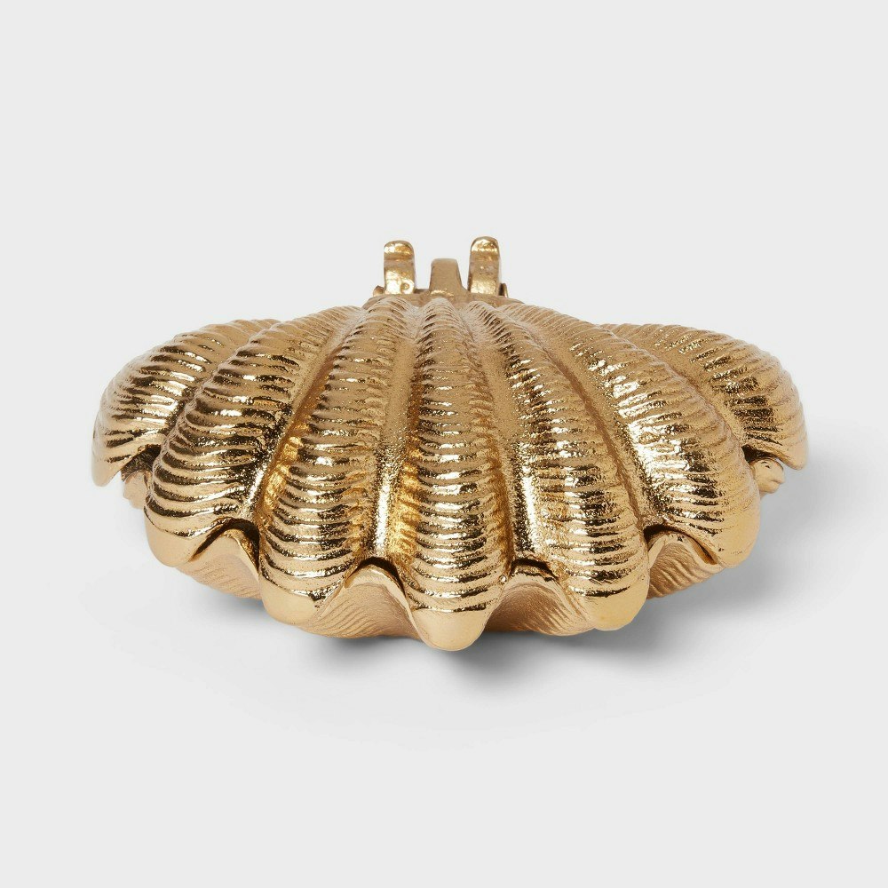 Threshold Brass Shell Hand Towel Holder: $13