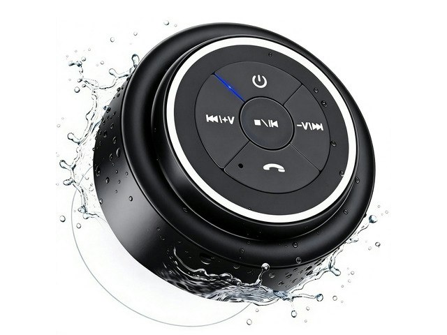 Portable Waterproof Bluetooth Shower Speaker: $35.99 Portable Waterproof Bluetooth Shower Speaker: $35.99
