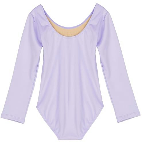 MdnMd Girls' Classic Long Sleeve Gymnastic Ballet Leotard: $12.74