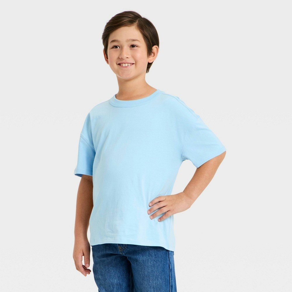 Cat & Jack Boys' Oversized Short Sleeve T-Shirt: $5 Cat & Jack Boys' Oversized Short Sleeve T-Shirt: $5
