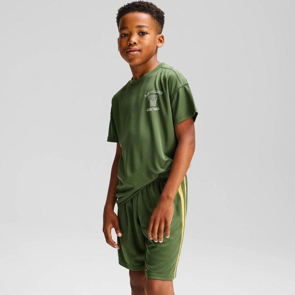 Boys' Mesh T-Shirt and Shorts Pajama Set 2-Pack: $14 Boys' Mesh T-Shirt and Shorts Pajama Set 2-Pack: $14