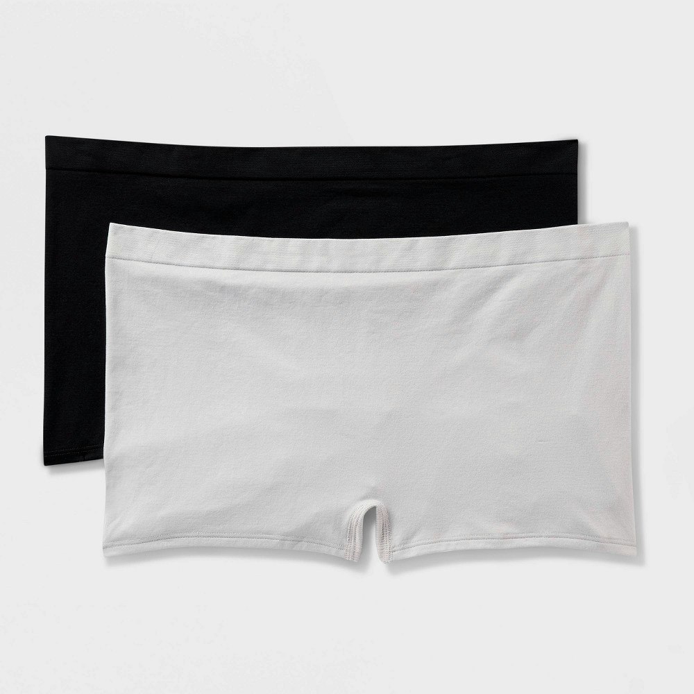 Auden Women's Seamless Boy Shorts 2-Pack: $15 Auden Women's Seamless Boy Shorts 2-Pack: $15