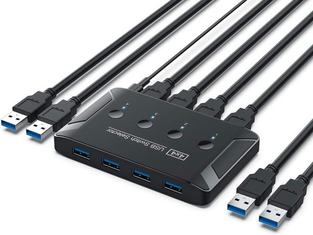 USB 3.0 4-Port Peripheral Switcher: $41.34 USB 3.0 4-Port Peripheral Switcher: $41.34