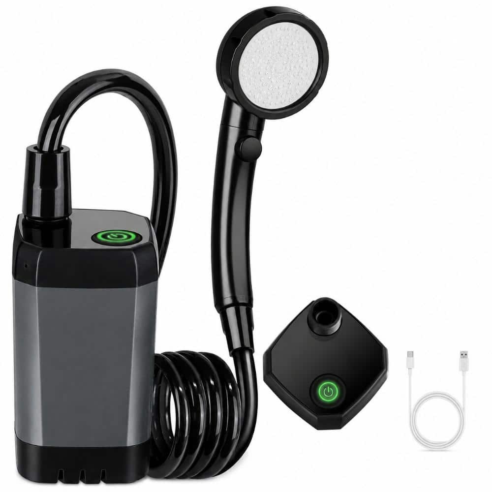 Portable Camping Shower Pump 6,000mAh Rechargeable Unit: $105.97 Portable Camping Shower Pump 6,000mAh Rechargeable Unit: $105.97