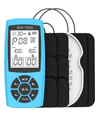 Rechargeable TENS and EMS Muscle Stimulator: $17.99 Rechargeable TENS and EMS Muscle Stimulator: $17.99