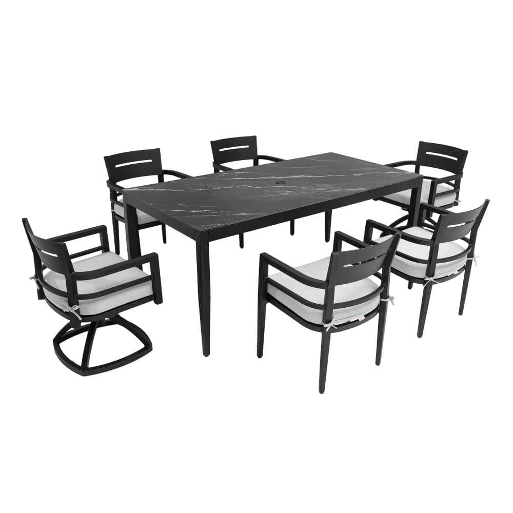 7-Piece Aluminum Outdoor Patio Dining Set: $2,091.47 7-Piece Aluminum Outdoor Patio Dining Set: $2,091.47