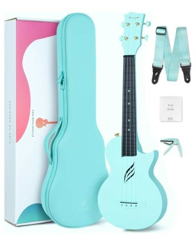 Enya Nova U 23-Inch Carbon Fiber Concert Travel Ukulele: $75.97 Enya Nova U 23-Inch Carbon Fiber Concert Travel Ukulele: $75.97