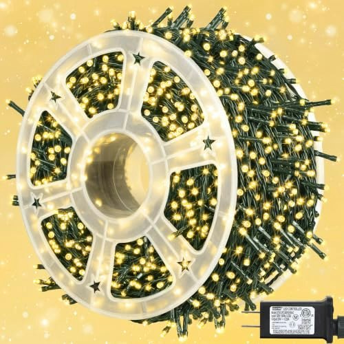 Kemooie 500 LED 164-Foot Christmas Lights: $20.39 Kemooie 500 LED 164-Foot Christmas Lights: $20.39