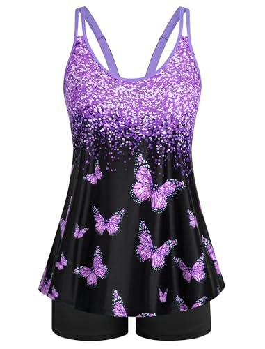 Arolina Women's Tummy Control High-Waisted Tankini Swimsuit: $36.54 Arolina Women's Tummy Control High-Waisted Tankini Swimsuit: $36.54