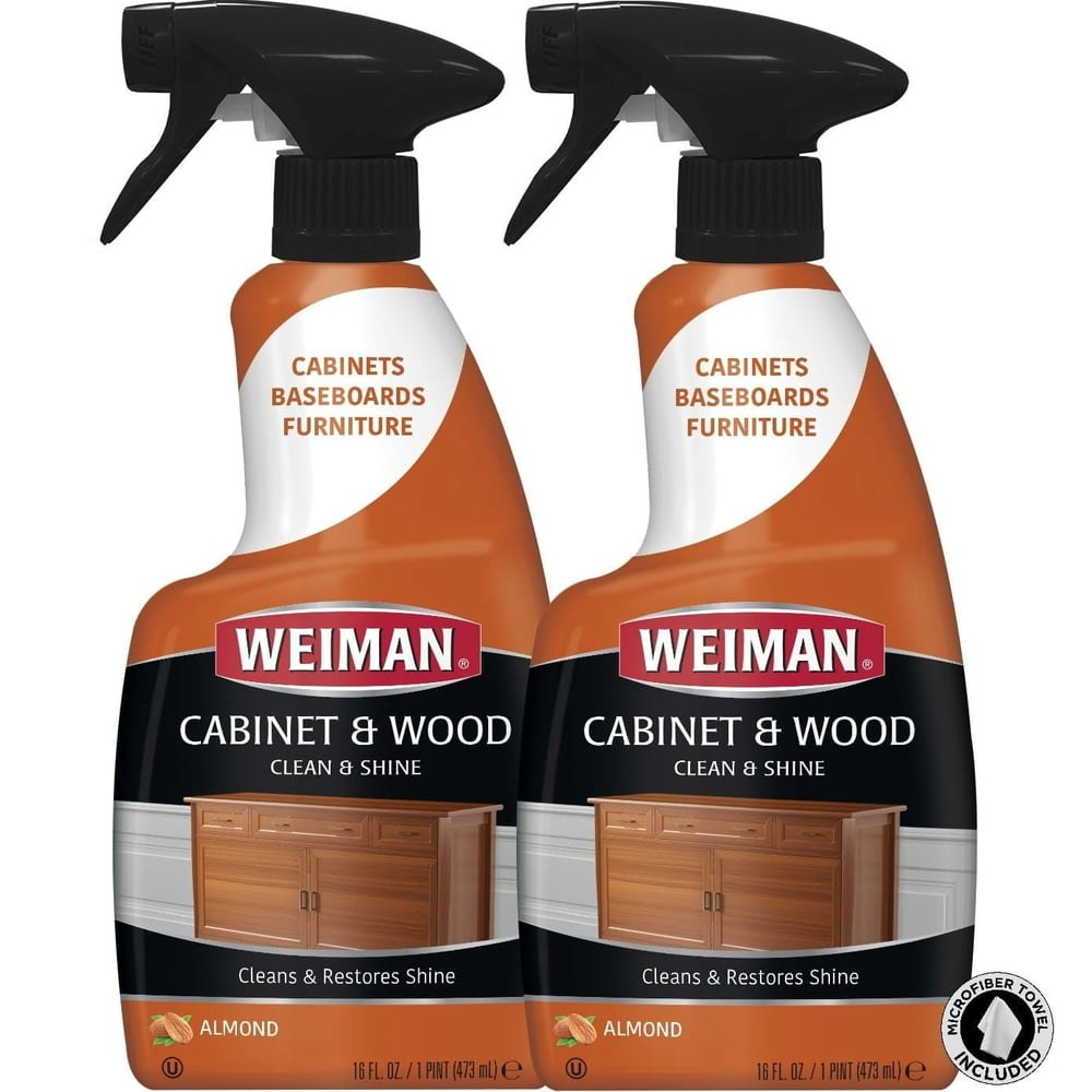 Weiman Cabinet & Wood Clean & Shine Spray 16-oz. 2-Pack: $20.44 Weiman Cabinet & Wood Clean & Shine Spray 16-oz. 2-Pack: $20.44