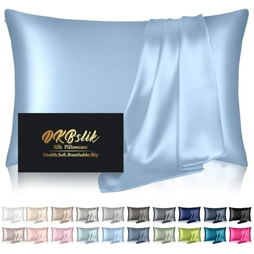 DKBslik Mulberry Silk Standard Pillowcase 2-Pack: $11.95 DKBslik Mulberry Silk Standard Pillowcase 2-Pack: $11.95