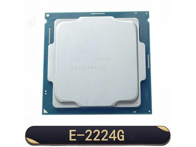 Intel Xeon E-2224G 3.5GHz 4-Core Processor: $604.64 Intel Xeon E-2224G 3.5GHz 4-Core Processor: $604.64