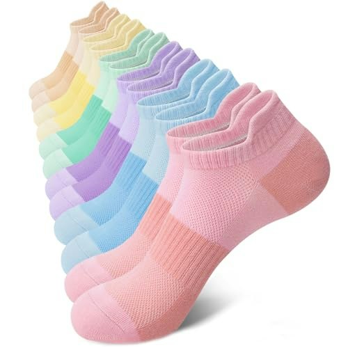 Darller Women's No-Show Ankle Socks 6-Pack: $8.47