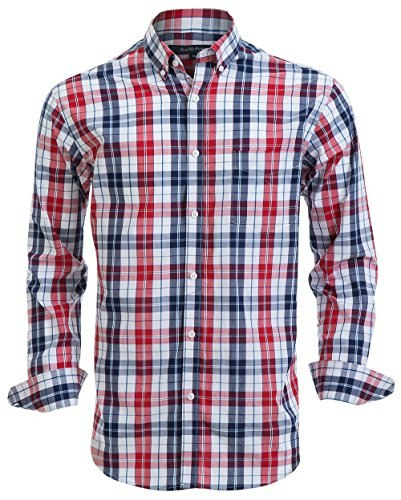 Double Pump Men's Cotton Long Sleeve Button-Down Shirt: $22.94 Double Pump Men's Cotton Long Sleeve Button-Down Shirt: $22.94