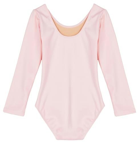 MdnMd Girls' Long Sleeve Ballet Leotard: $12.74