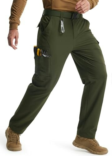 Libin Men's Hiking Cargo Stretch Work Pants: $30.58 Libin Men's Hiking Cargo Stretch Work Pants: $30.58