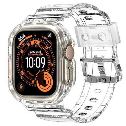 XYF Apple Watch Ultra 49mm Crystal Clear Band: $8.24 XYF Apple Watch Ultra 49mm Crystal Clear Band: $8.24
