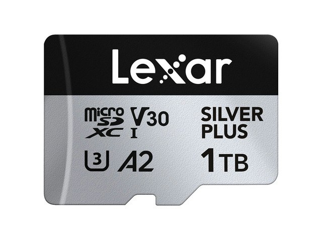 Lexar Professional Silver Plus 1TB microSDXC UHS-I Memory Card: $314.99 Lexar Professional Silver Plus 1TB microSDXC UHS-I Memory Card: $314.99