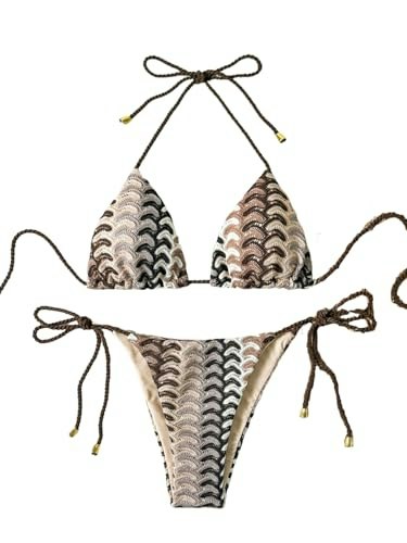 Zaful 2-Piece Crochet Halter Bikini Set: $28.89 Zaful 2-Piece Crochet Halter Bikini Set: $28.89