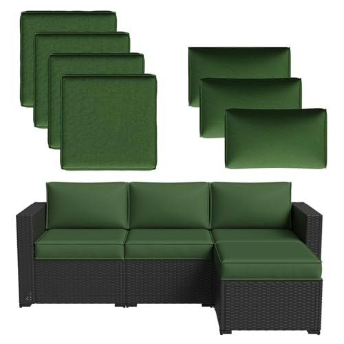 Aoxun 7-Piece Outdoor Patio Furniture Cushion Set: $114.74 Aoxun 7-Piece Outdoor Patio Furniture Cushion Set: $114.74