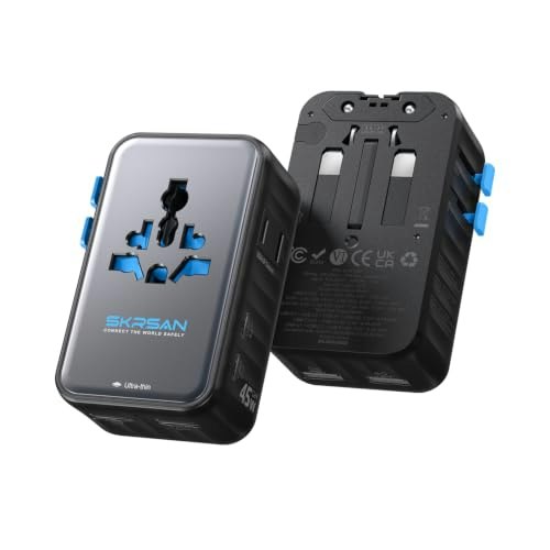 Skrsan Aura 45W Universal Travel Adapter: $26.98 Skrsan Aura 45W Universal Travel Adapter: $26.98